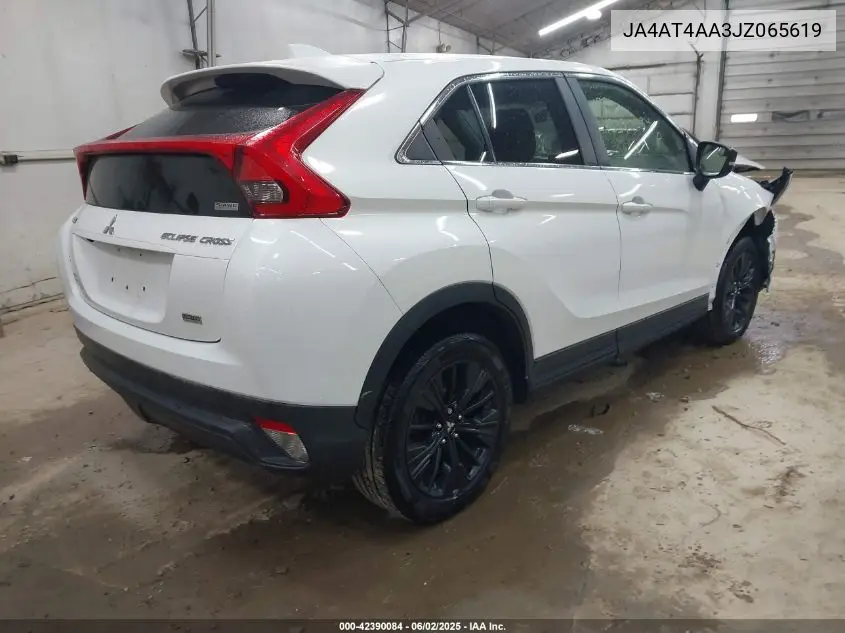 2018 Mitsubishi Eclipse Cross Le VIN: JA4AT4AA3JZ065619 Lot: 42390084