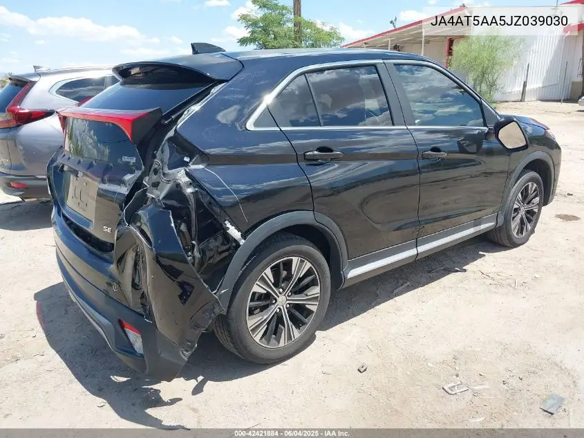 2018 Mitsubishi Eclipse Cross Se VIN: JA4AT5AA5JZ039030 Lot: 42421884