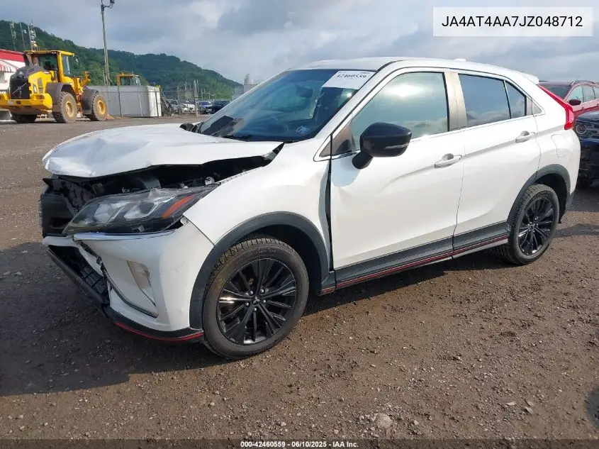 2018 Mitsubishi Eclipse Cross Le VIN: JA4AT4AA7JZ048712 Lot: 42460559