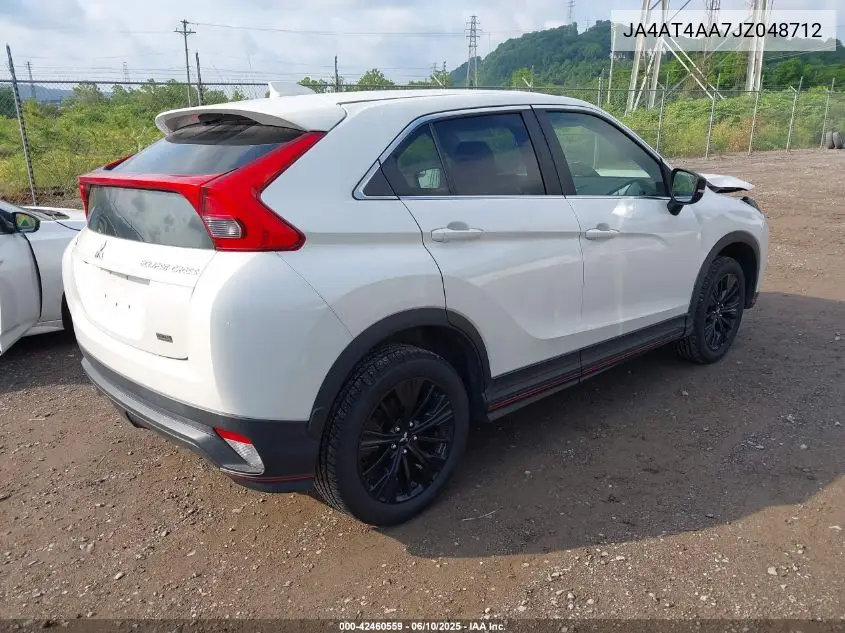 2018 Mitsubishi Eclipse Cross Le VIN: JA4AT4AA7JZ048712 Lot: 42460559