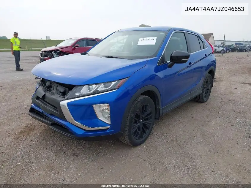 2018 Mitsubishi Eclipse Cross Le VIN: JA4AT4AA7JZ046653 Lot: 42478194