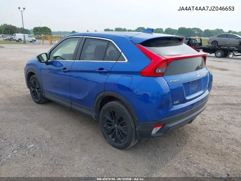 2018 Mitsubishi Eclipse Cross Le VIN: JA4AT4AA7JZ046653 Lot: 42478194
