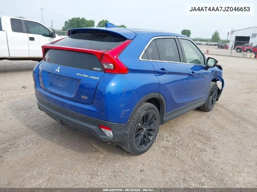 2018 Mitsubishi Eclipse Cross Le VIN: JA4AT4AA7JZ046653 Lot: 42478194