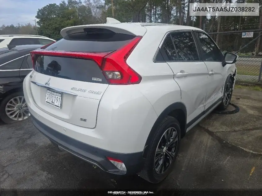 2018 Mitsubishi Eclipse Cross Se VIN: JA4AT5AA5JZ038282 Lot: 42545734
