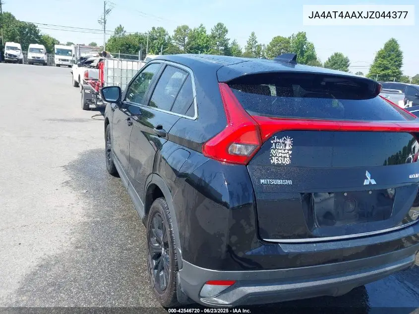 2018 Mitsubishi Eclipse Cross Le VIN: JA4AT4AAXJZ044377 Lot: 42546720