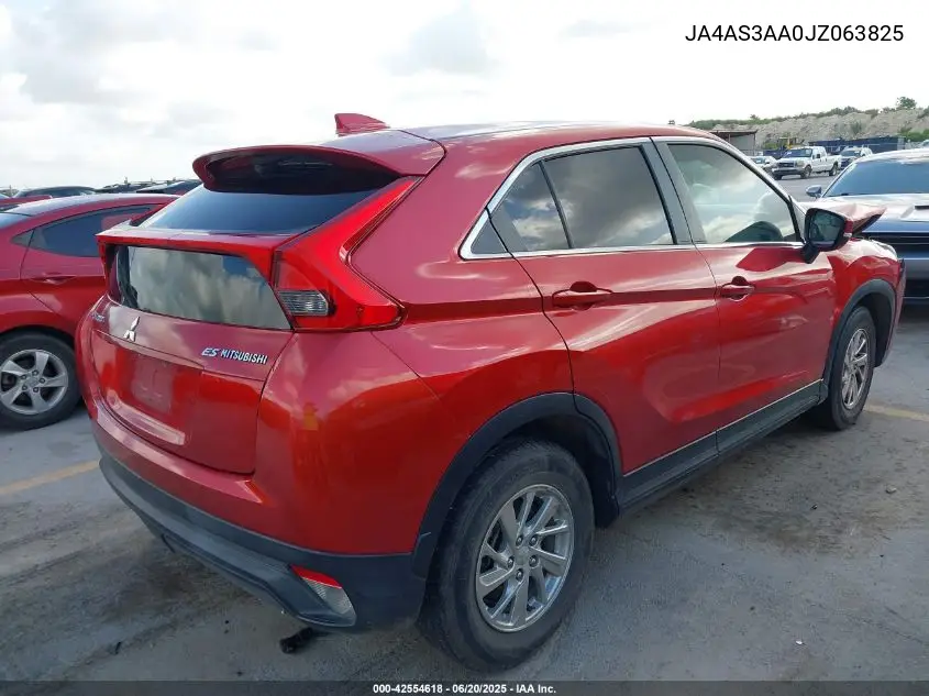 2018 Mitsubishi Eclipse Cross Es VIN: JA4AS3AA0JZ063825 Lot: 42554618