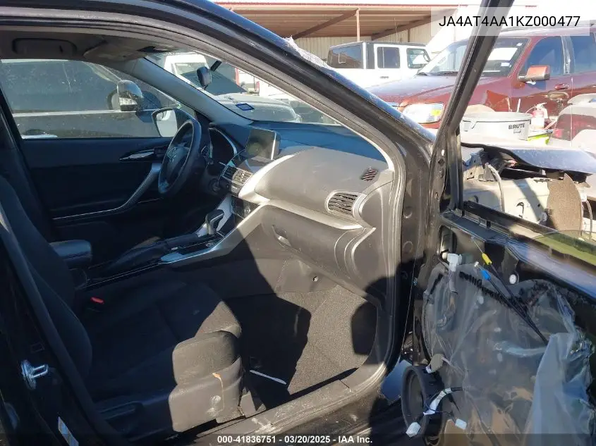 2019 Mitsubishi Eclipse Cross Le VIN: JA4AT4AA1KZ000477 Lot: 41836751
