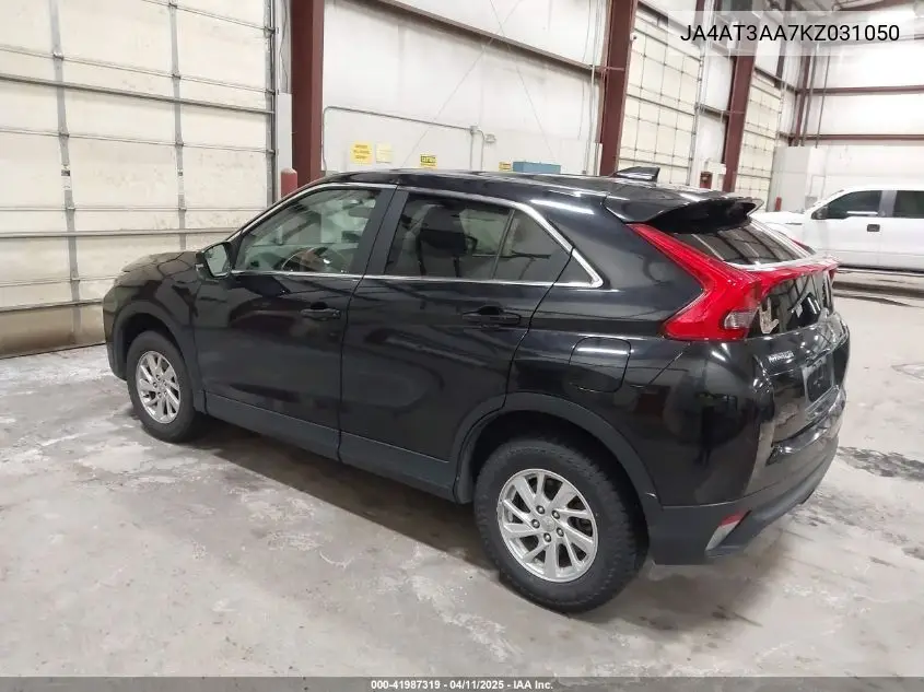 2019 Mitsubishi Eclipse Cross Es VIN: JA4AT3AA7KZ031050 Lot: 41987319