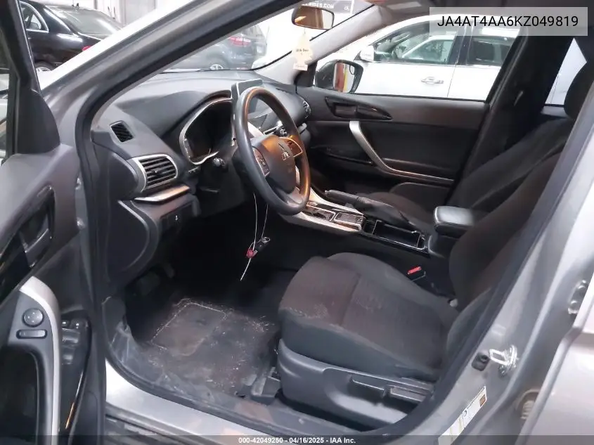 2019 Mitsubishi Eclipse Cross Le VIN: JA4AT4AA6KZ049819 Lot: 42049250