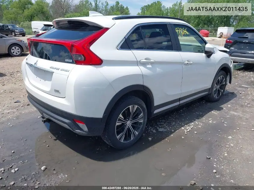2019 Mitsubishi Eclipse Cross Sel VIN: JA4AT5AAXKZ011435 Lot: 42497288
