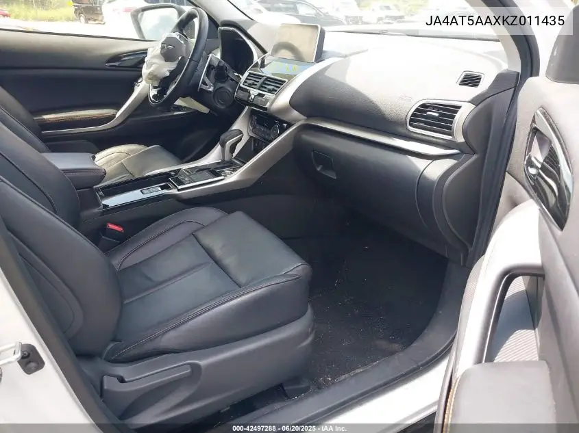 2019 Mitsubishi Eclipse Cross Sel VIN: JA4AT5AAXKZ011435 Lot: 42497288