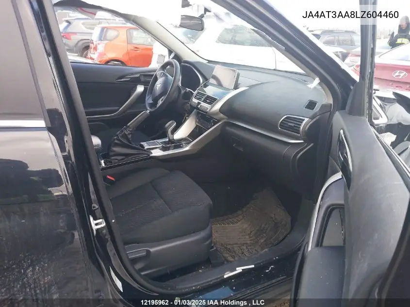 2020 Mitsubishi Eclipse Cross Es VIN: JA4AT3AA8LZ604460 Lot: 12195962