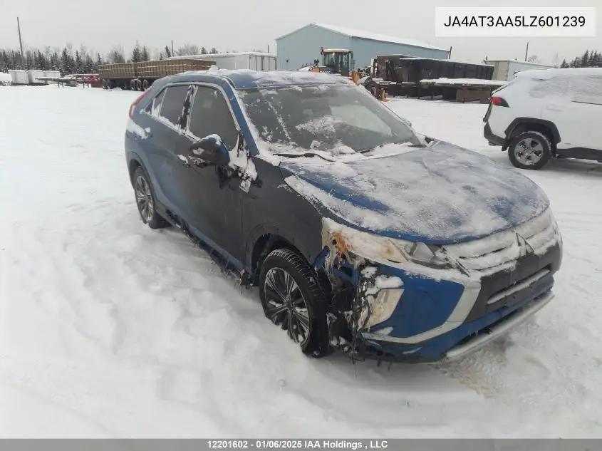 2020 Mitsubishi Eclipse Cross Es VIN: JA4AT3AA5LZ601239 Lot: 12201602