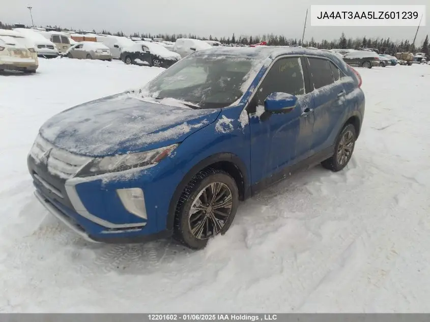 2020 Mitsubishi Eclipse Cross Es VIN: JA4AT3AA5LZ601239 Lot: 12201602