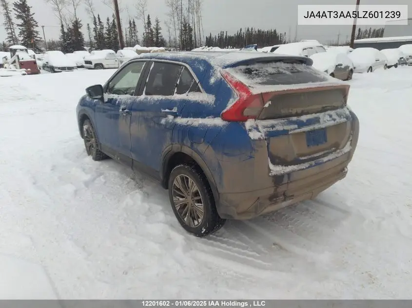 2020 Mitsubishi Eclipse Cross Es VIN: JA4AT3AA5LZ601239 Lot: 12201602