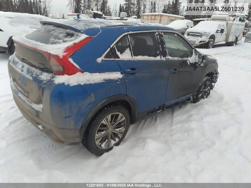 2020 Mitsubishi Eclipse Cross Es VIN: JA4AT3AA5LZ601239 Lot: 12201602