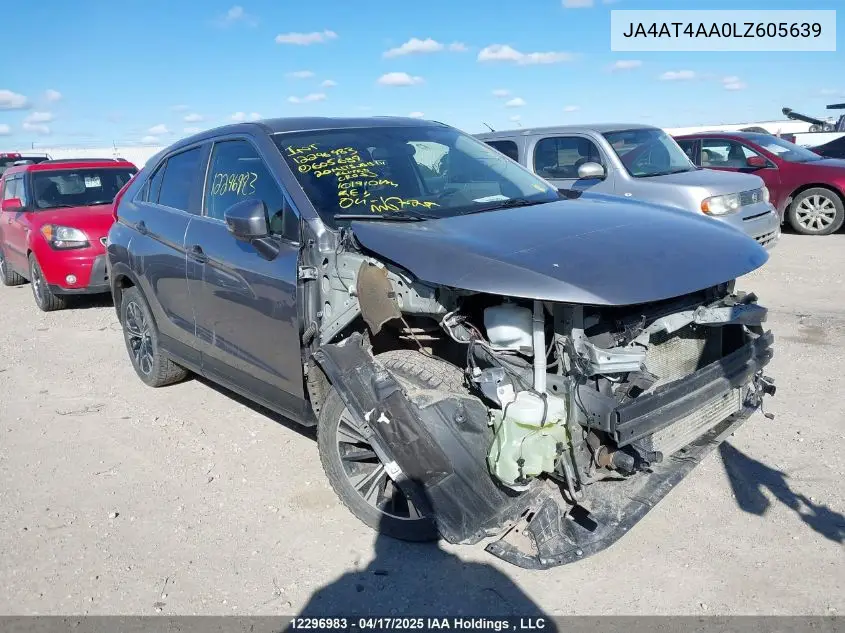 2020 Mitsubishi Eclipse Cross Le/Sp VIN: JA4AT4AA0LZ605639 Lot: 12296983