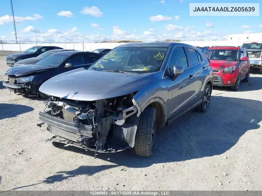 2020 Mitsubishi Eclipse Cross Le/Sp VIN: JA4AT4AA0LZ605639 Lot: 12296983
