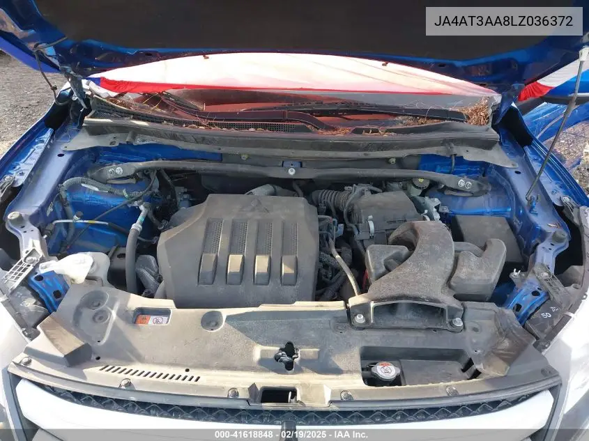 2020 Mitsubishi Eclipse Cross Es 1.5T Awc VIN: JA4AT3AA8LZ036372 Lot: 41618848
