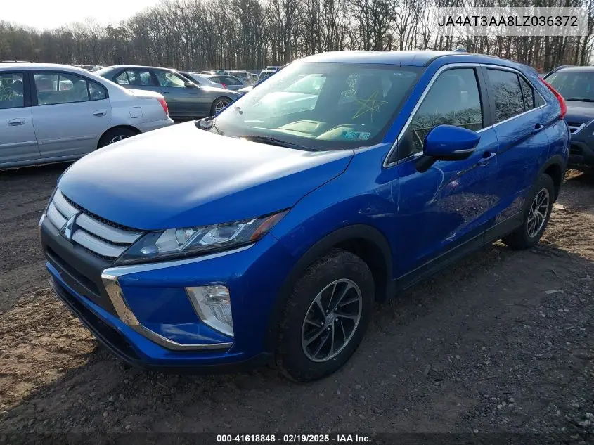 2020 Mitsubishi Eclipse Cross Es 1.5T Awc VIN: JA4AT3AA8LZ036372 Lot: 41618848
