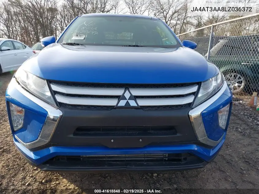 2020 Mitsubishi Eclipse Cross Es 1.5T Awc VIN: JA4AT3AA8LZ036372 Lot: 41618848