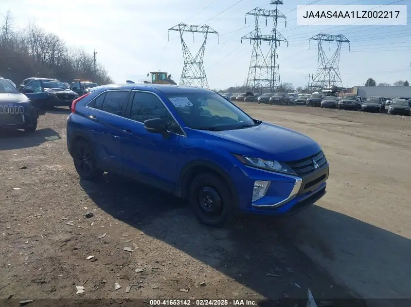 2020 Mitsubishi Eclipse Cross Le 1.5T VIN: JA4AS4AA1LZ002217 Lot: 41653142
