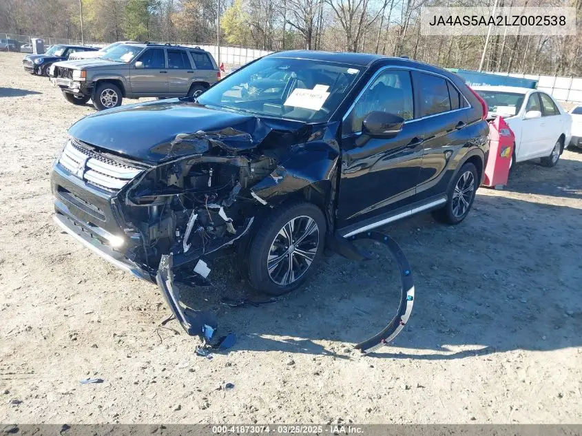 2020 Mitsubishi Eclipse Cross Se 1.5T/Sel 1.5T VIN: JA4AS5AA2LZ002538 Lot: 41873074
