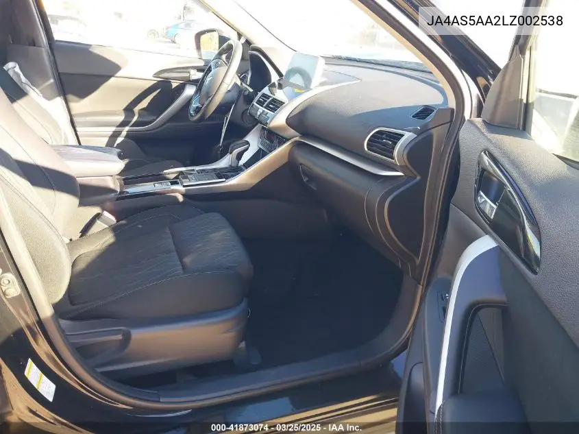 2020 Mitsubishi Eclipse Cross Se 1.5T/Sel 1.5T VIN: JA4AS5AA2LZ002538 Lot: 41873074