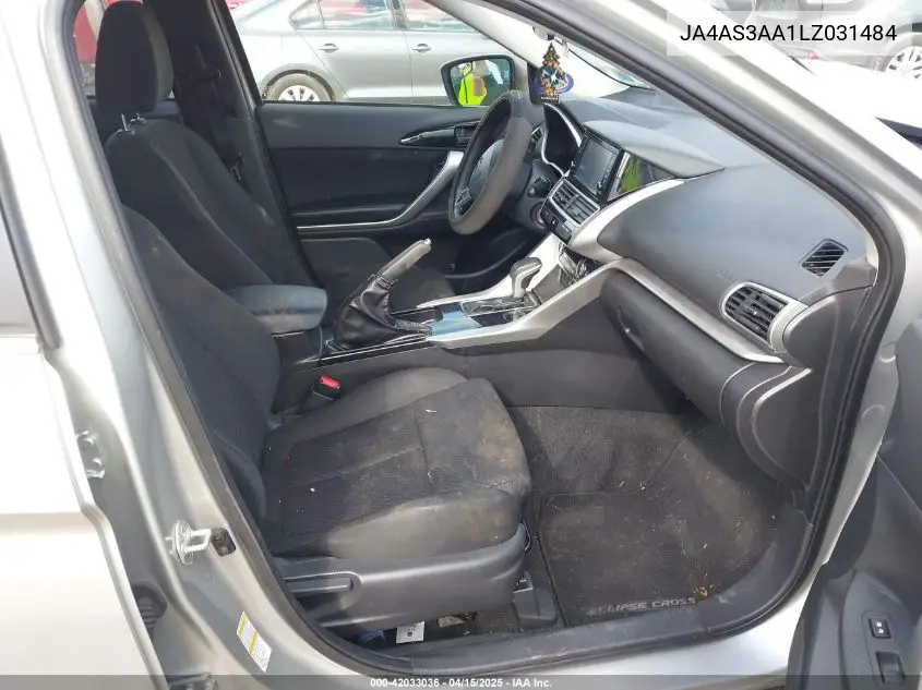 2020 Mitsubishi Eclipse Cross Es 1.5T VIN: JA4AS3AA1LZ031484 Lot: 42033036