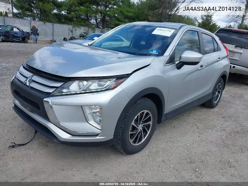 2020 Mitsubishi Eclipse Cross Es 1.5T VIN: JA4AS3AA4LZ014128 Lot: 42053759