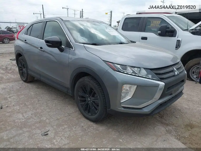 2020 Mitsubishi Eclipse Cross Le 1.5T VIN: JA4AS4AAXLZ019520 Lot: 42118164