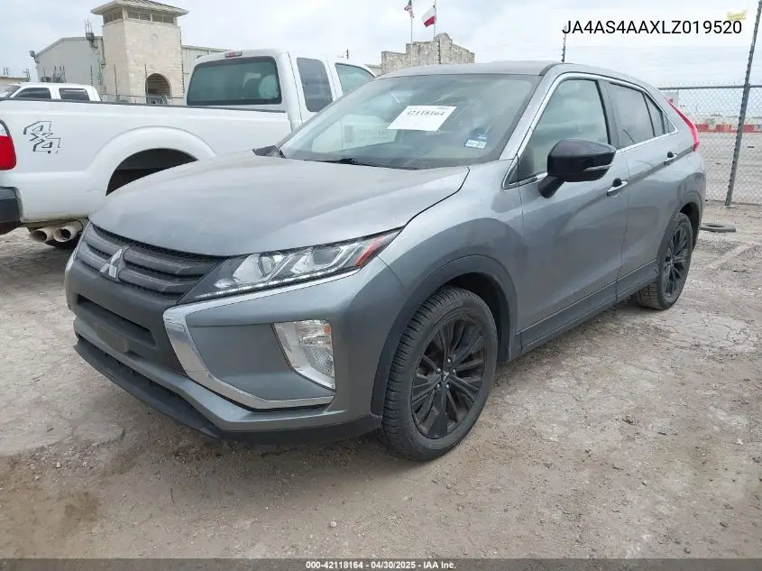 2020 Mitsubishi Eclipse Cross Le 1.5T VIN: JA4AS4AAXLZ019520 Lot: 42118164