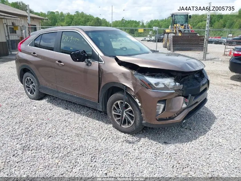 2020 Mitsubishi Eclipse Cross Es 1.5T Awc VIN: JA4AT3AA6LZ005735 Lot: 42154097