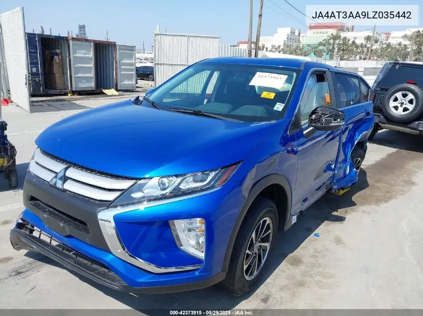 2020 Mitsubishi Eclipse Cross Es 1.5T Awc VIN: JA4AT3AA9LZ035442 Lot: 42373915
