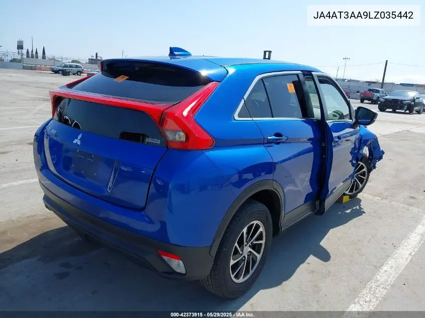 2020 Mitsubishi Eclipse Cross Es 1.5T Awc VIN: JA4AT3AA9LZ035442 Lot: 42373915