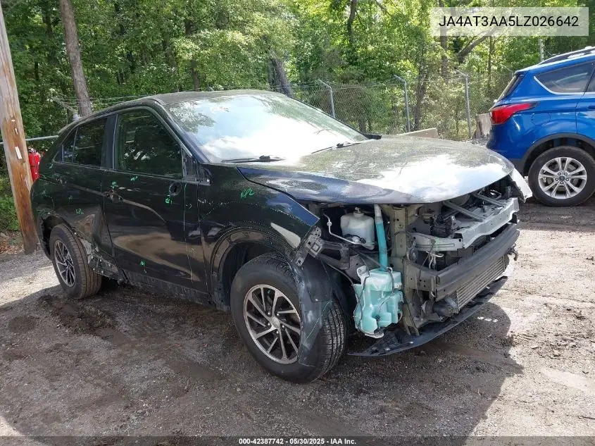 2020 Mitsubishi Eclipse Cross Es 1.5T Awc VIN: JA4AT3AA5LZ026642 Lot: 42387742