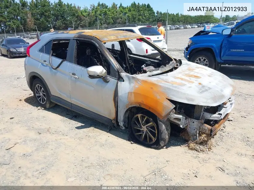 2020 Mitsubishi Eclipse Cross Es 1.5T Awc VIN: JA4AT3AA1LZ012933 Lot: 42387823