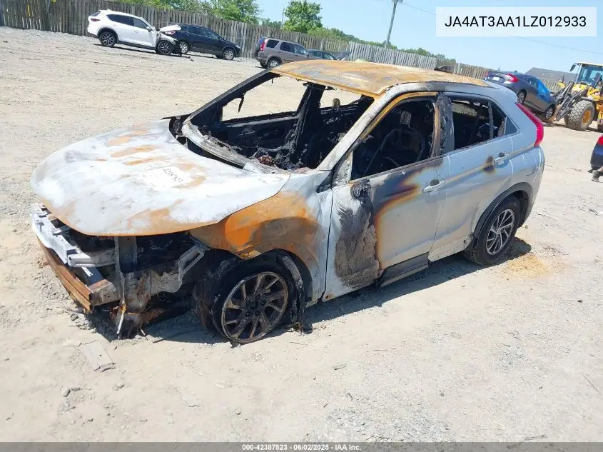 2020 Mitsubishi Eclipse Cross Es 1.5T Awc VIN: JA4AT3AA1LZ012933 Lot: 42387823