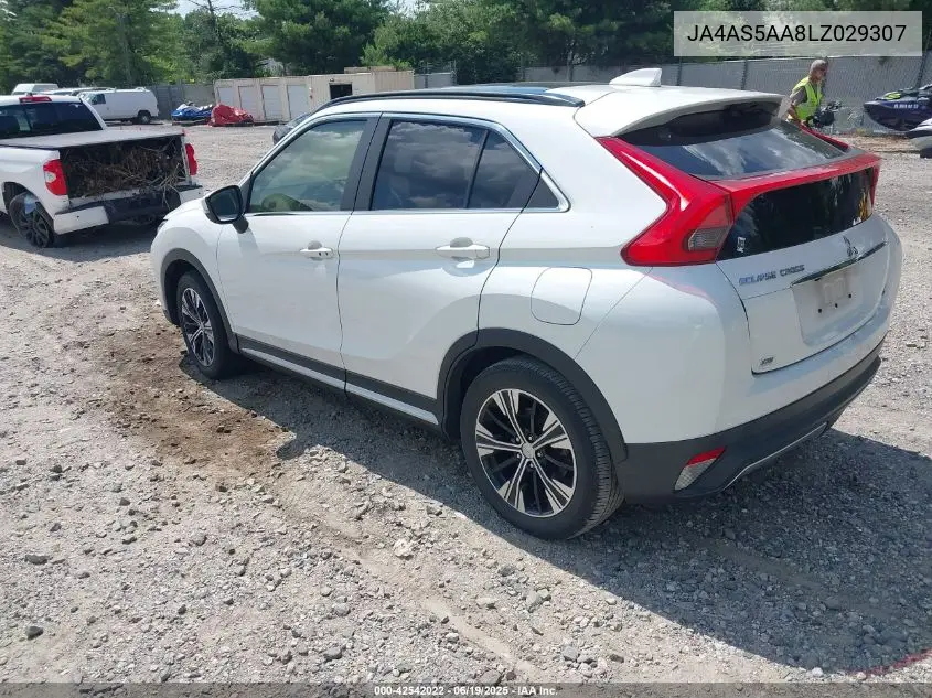 2020 Mitsubishi Eclipse Cross Se 1.5T VIN: JA4AS5AA8LZ029307 Lot: 42542022