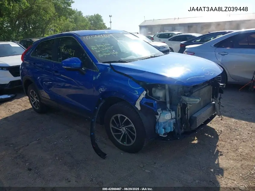 2020 Mitsubishi Eclipse Cross Es 1.5T Awc VIN: JA4AT3AA8LZ039448 Lot: 42560467