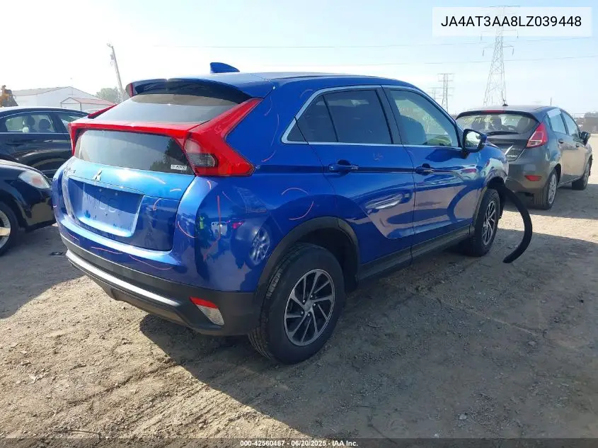2020 Mitsubishi Eclipse Cross Es 1.5T Awc VIN: JA4AT3AA8LZ039448 Lot: 42560467