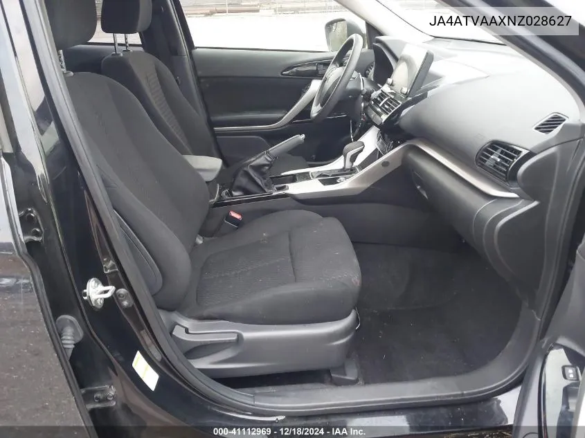 2022 Mitsubishi Eclipse Cross Le S-Awc VIN: JA4ATVAAXNZ028627 Lot: 41112969