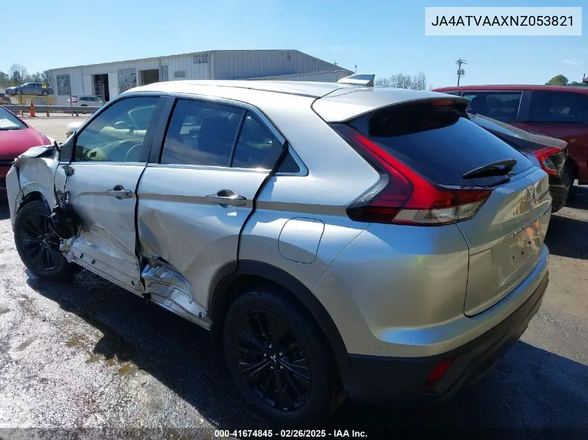 2022 Mitsubishi Eclipse Cross Le S-Awc VIN: JA4ATVAAXNZ053821 Lot: 41674845