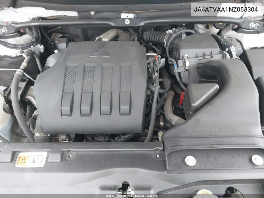 2022 Mitsubishi Eclipse Cross Le S-Awc VIN: JA4ATVAA1NZ053304 Lot: 41883458