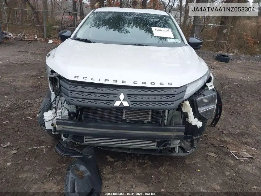 2022 Mitsubishi Eclipse Cross Le S-Awc VIN: JA4ATVAA1NZ053304 Lot: 41883458