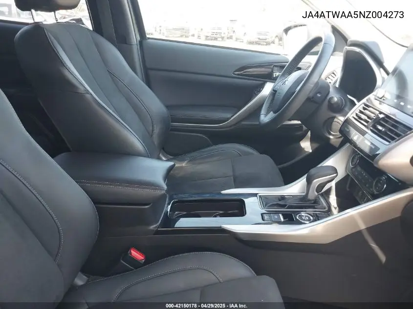 2022 Mitsubishi Eclipse Cross Se S-Awc/Se Special Edition S-Awc/Sel S-Awc/Sel Special Edition S-Awc VIN: JA4ATWAA5NZ004273 Lot: 42150178