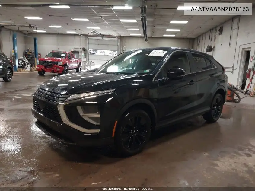 2022 Mitsubishi Eclipse Cross Le S-Awc VIN: JA4ATVAA5NZ028163 Lot: 42445918