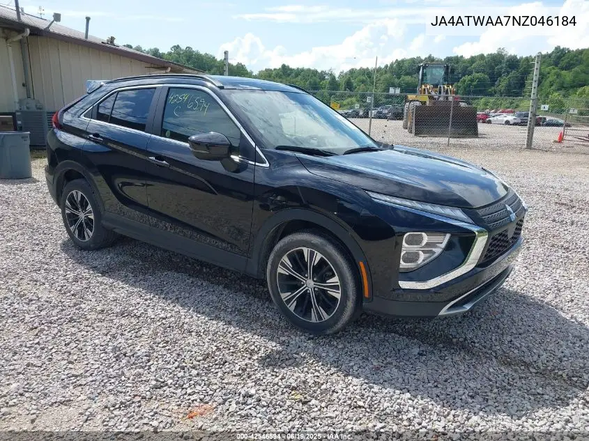 2022 Mitsubishi Eclipse Cross VIN: JA4ATWAA7NZ046184 Lot: 42546594