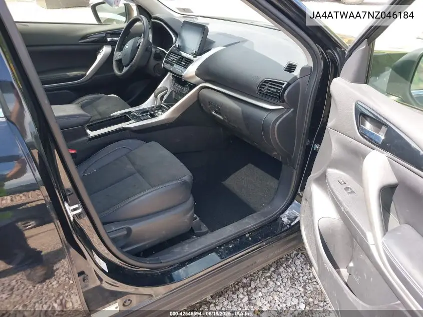 2022 Mitsubishi Eclipse Cross VIN: JA4ATWAA7NZ046184 Lot: 42546594
