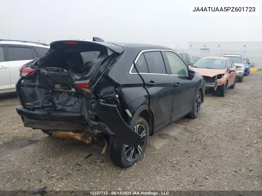 2023 Mitsubishi Eclipse Cross Es VIN: JA4ATUAA5PZ601723 Lot: 12337733